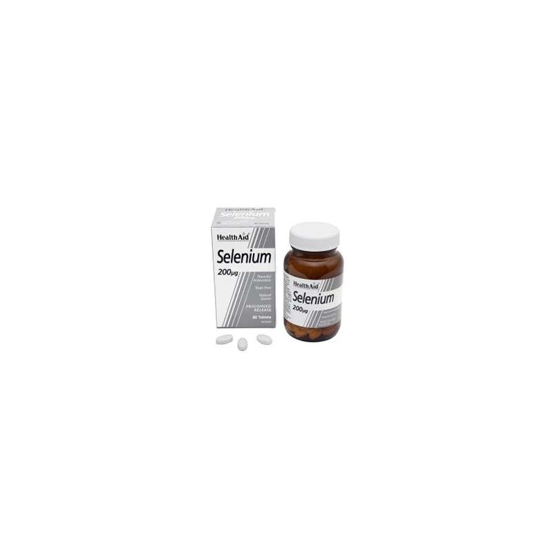 Health Aid Selenium 200MCGR 60 comprimidos | Farmacia Tuset