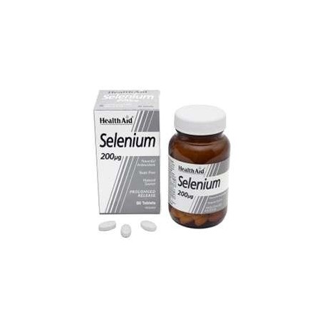 Health Aid Selenium 200MCGR 60 comprimidos | Farmacia Tuset