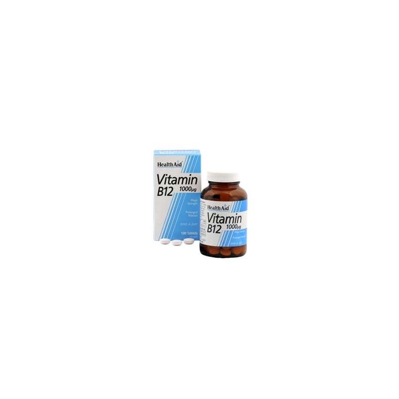 HEALTH AID VITAMINA B12 1000MCGR (50 COMP)