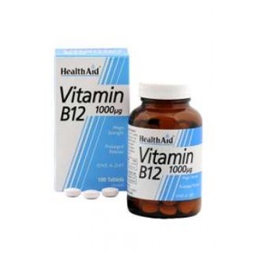 HEALTH AID VITAMINA B12 1000MCGR (100 COMP)