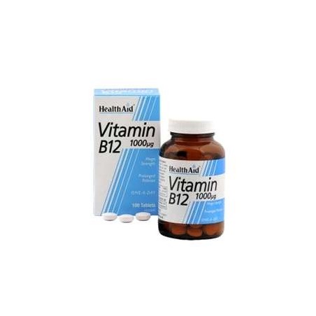 HEALTH AID VITAMINA B12 1000MCGR (100 COMP)