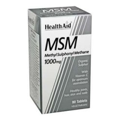 HEALTH AID MSM 1000MG (90 COMPRIMIDOS)