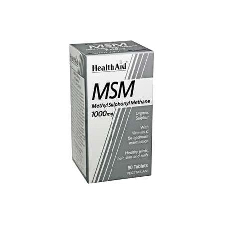 HEALTH AID MSM 1000MG (90 COMPRIMIDOS)