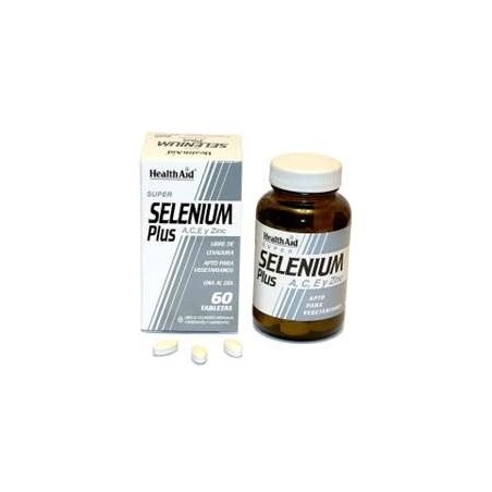 Health Aid Selenium 200mcg (60 comprimidos) | Farmacia Tuset