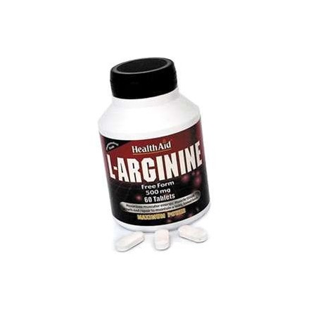 HEALTH AID L-ARGININA 500MG (60 COMP)