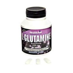 HEALTH AID L-GLUTAMINA 500MG (60 COMPRIMIDOS)