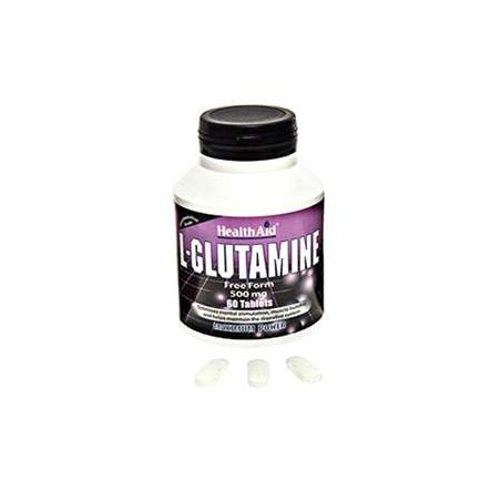 HEALTH AID L-GLUTAMINA 500MG (60 COMPRIMIDOS)