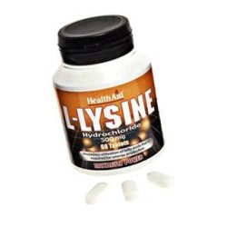 HEALTH AID L-LISINA 500MG (60 COMPRIMIDOS)