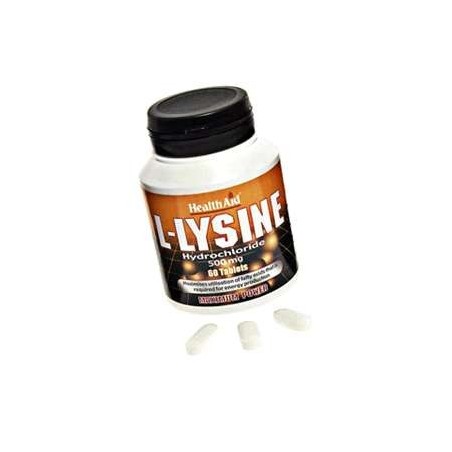 HEALTH AID L-LISINA 500MG (60 COMPRIMIDOS)