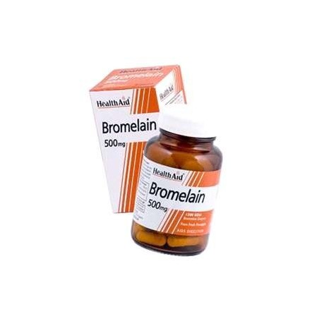 HEALTH AID BROMELINA 500MG (30 CÁPSULAS)