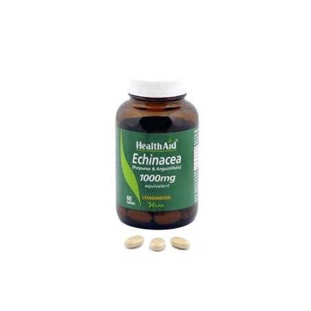 HEALTH AID COMBINACIÓN EQUINACEAS 1000MG (60 COMP) (BAJA)