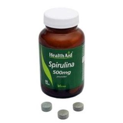 HEALTH AID ESPIRULINA 500MG (60 COMPRIMIDOS)