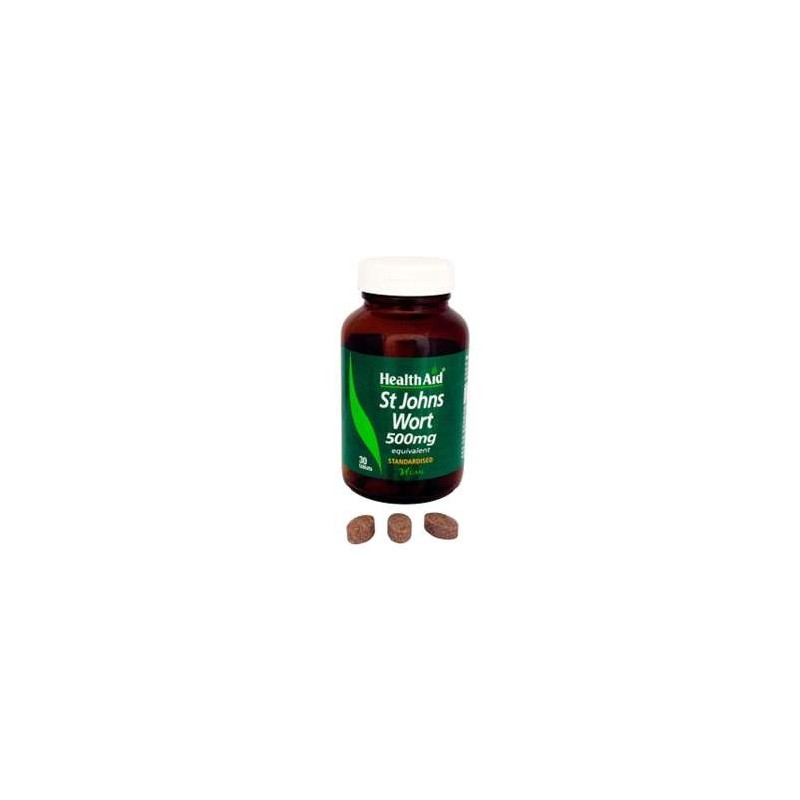 HEALTH AID HIPERICO 500MG (30 COMPRIMIDOS)