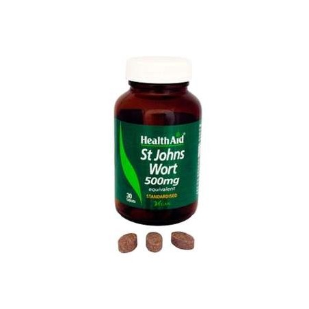 HEALTH AID HIPERICO 500MG (30 COMPRIMIDOS)