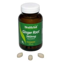 HEALTH AID GINGER ROOT (JENGIBRE) (60 COMPRIMIDOS)