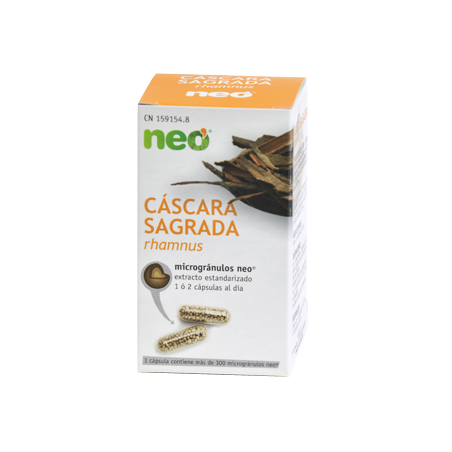 Cascara Sagrada Neo 45 cápsulas | Farmacia Tuset