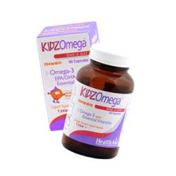 HEALTH AID KIDZ OMEGA (60 CÁPSULAS MASTICABLES) (BAJA)
