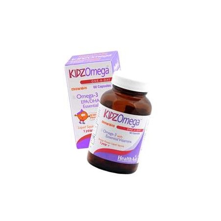 HEALTH AID KIDZ OMEGA (60 CÁPSULAS MASTICABLES) (BAJA)
