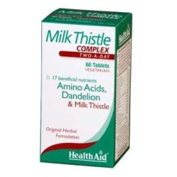 HEALTH AID CARDO MARIANO COMPLEX  60 COMP (MILK THISTLE)