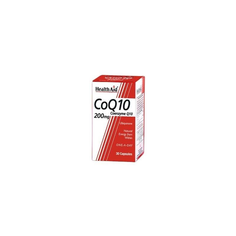 HEALTH AID COQ-10 200MG (30 CÁPSULAS)