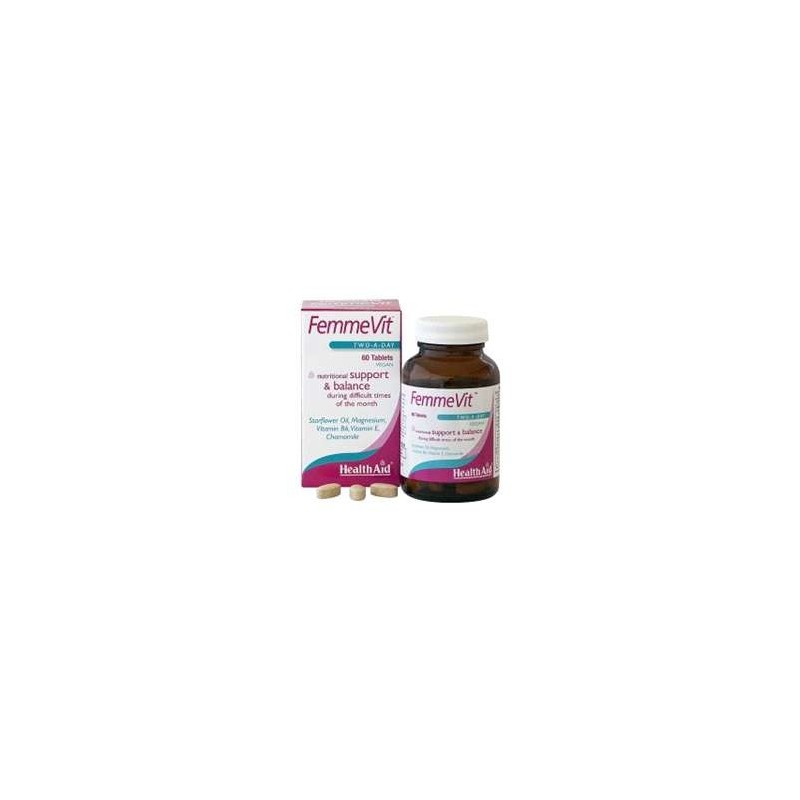 HEALTH AID FEMMEVIT (60 COMPRIMIDOS) (BAJA)