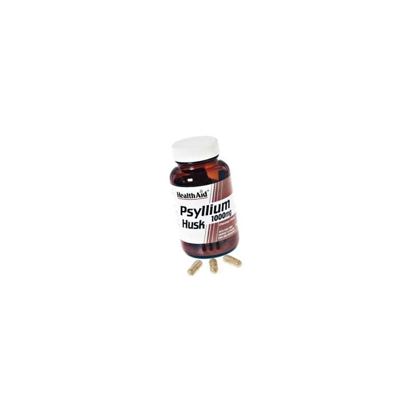 HEALTH AID FIBRA DE PSYLLIUM (60 CAPS)