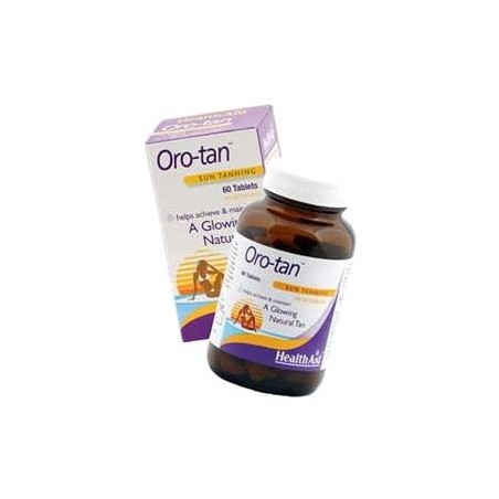 HEALTH AID ORO-TAN (60 COMPRIMIDOS)