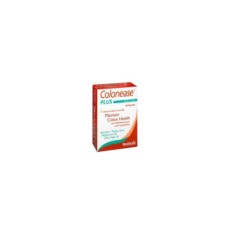HEALTH AID COLONEASE PLUS 60 CAPSULAS (BAJA)