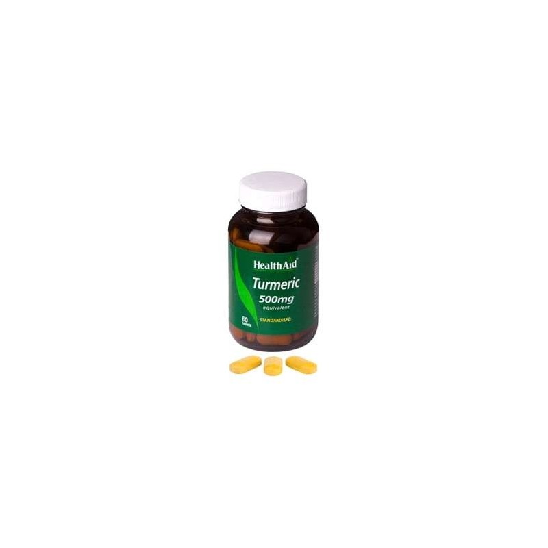 HEALTH AID TURMERIC (CURCUMA) 60 COMPRIMIDOS