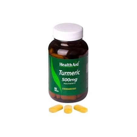 HEALTH AID TURMERIC (CURCUMA) 60 COMPRIMIDOS