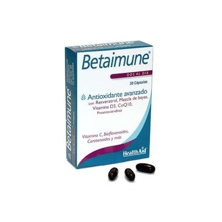 HEALTH AID BETAIMUNE (30 CÁPSULAS)