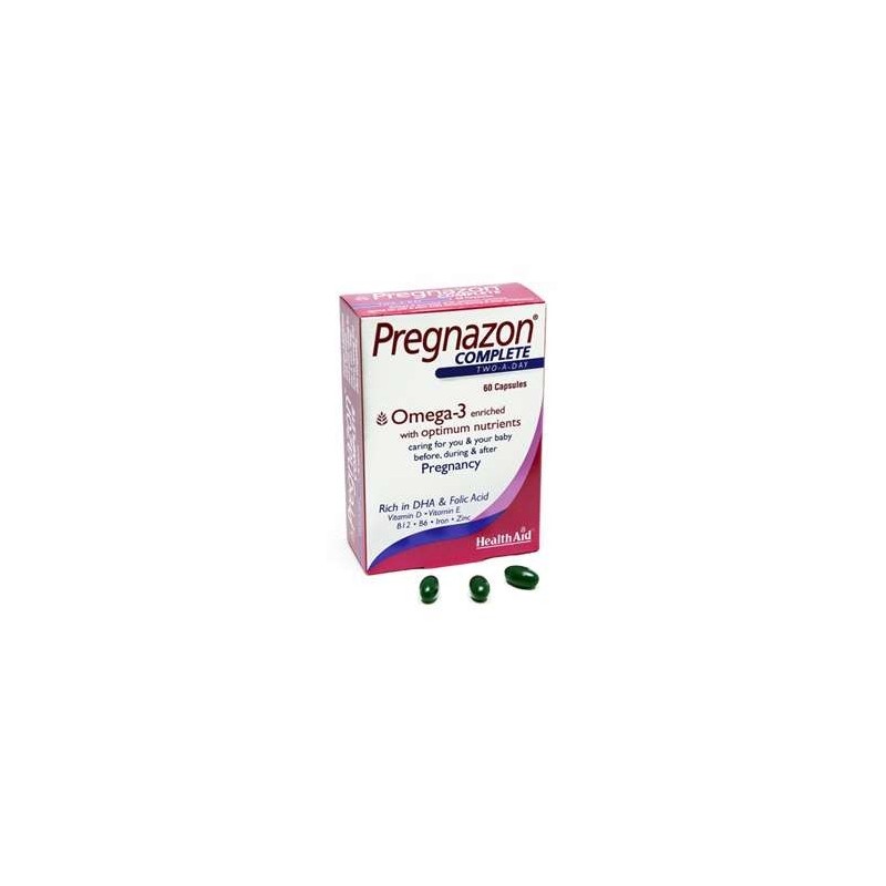 HEALTH AID PREGNAZON COMPLETE (60 CÁPSULAS)