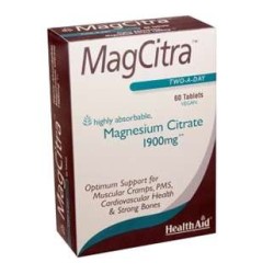 HEALTH AID MAGCITRA (60 COMPRIMIDOS)