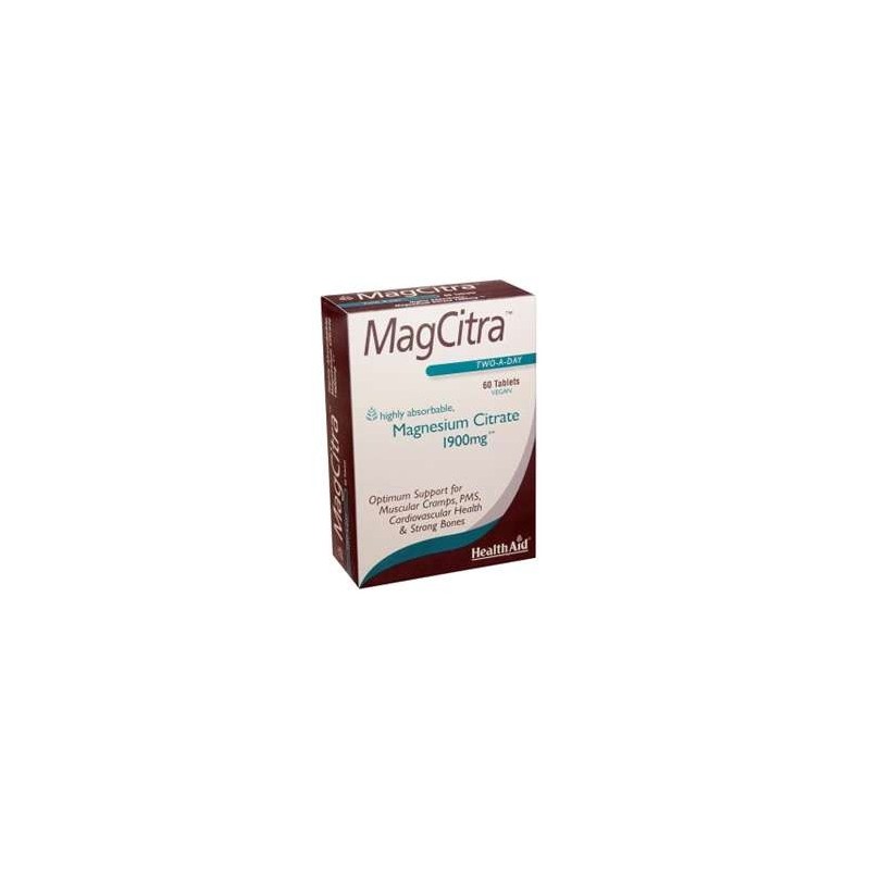 HEALTH AID MAGCITRA (60 COMPRIMIDOS)