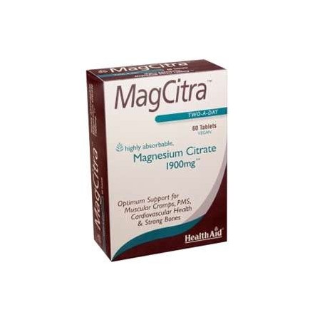 HEALTH AID MAGCITRA (60 COMPRIMIDOS)