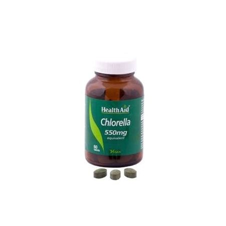 HEALTH AID CHLORELLA 550MG (60 COMP)