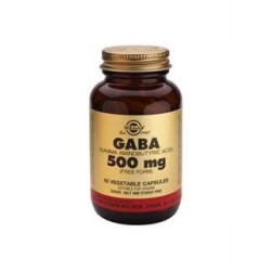 SOLGAR GABA 500 MG (50 VEGICAPS)