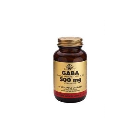 SOLGAR GABA 500 MG (50 VEGICAPS)