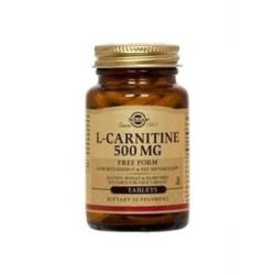 SOLGAR L-CARNITINA 500MG 30 COMPRIMIDOS