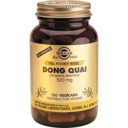 Solgar Dong Quai (Raíz de Angélica) (100 caps) | Farmacia Tuset