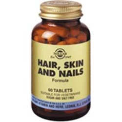 SOLGAR SKIN-NAILS-HAIR (PIEL, CABELLO Y UÑAS) (60 COMP)