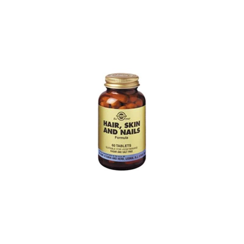 SOLGAR SKIN-NAILS-HAIR (PIEL, CABELLO Y UÑAS) (60 COMP)