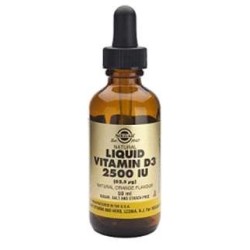 SOLGAR VIT D3 LÍQUIDA 2500 UI (59 ML)