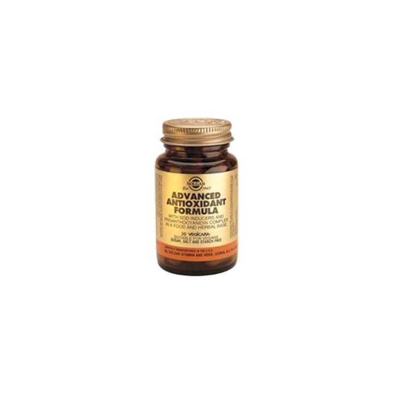 SOLGAR FORMULA ANTIOXIDANTE AVANZADA (60 CÁPSULAS)