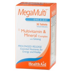 HEALTH AID MEGAMULTI GINSENG (30 COMPRIMIDOS)