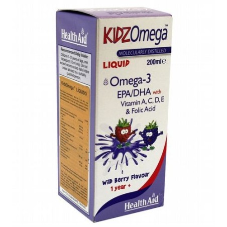 HEALTH AID KIDZ OMEGA LÍQUIDO (200 ML) (BAJA)