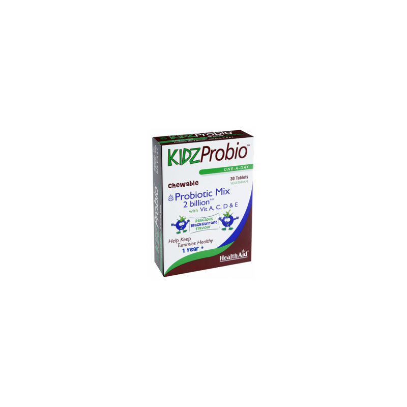 HEALTH AID KIDZ PROBIO (30 COMP MASTICABLES)