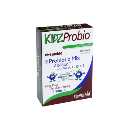 HEALTH AID KIDZ PROBIO (30 COMP MASTICABLES)