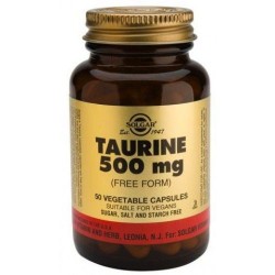 SOLGAR TAURINA 500 MG 50 CAP