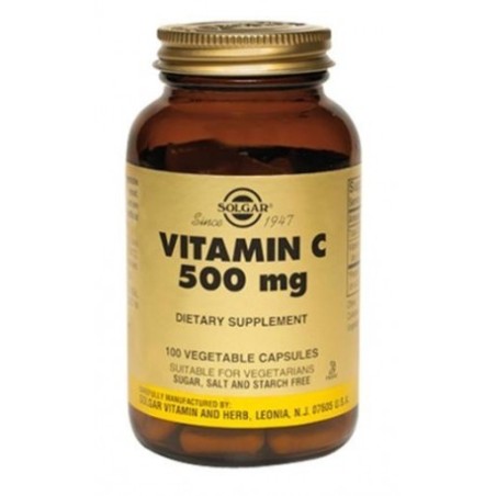 SOLGAR VITAMINA C 500MG (100 CÁPSULAS)